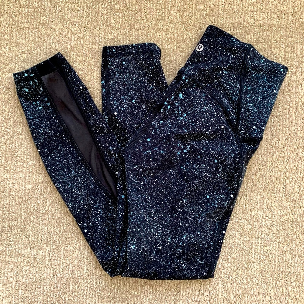 Lululemon speckled Leggings 7/8